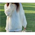 Women`S Sweater New Korean style light and light white sweater Factory